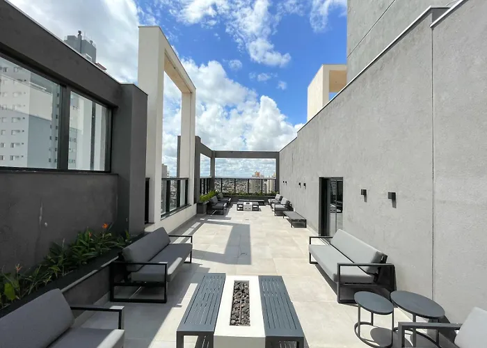 Alto Luxo - 12º Andar, Cama King E Moveis Assinados